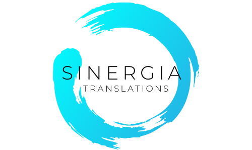 Logotipo Empresa de trasduccion Sinergia